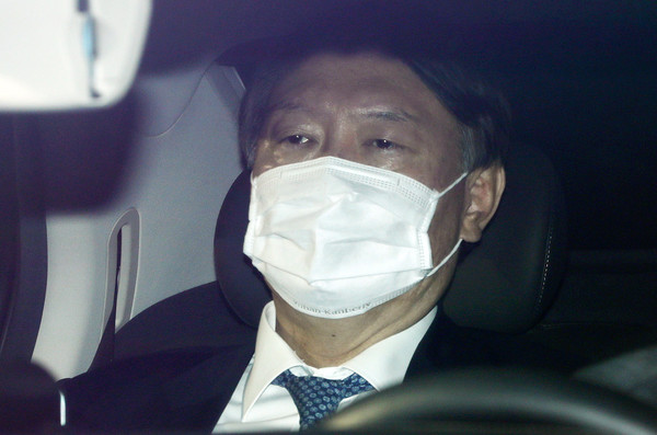 ▲ 출근하는 윤석열 경찰총장./뉴시스