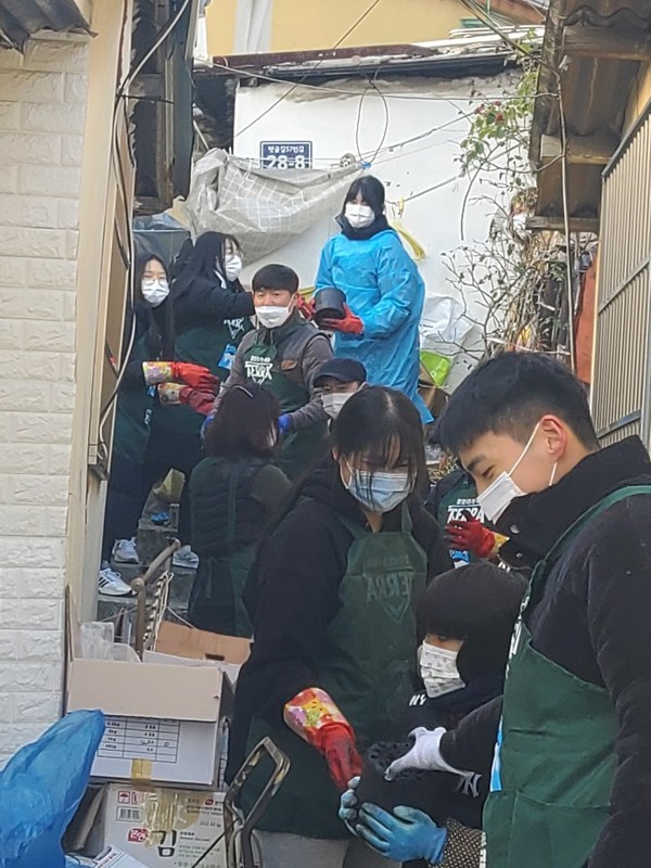 학익1동 연탄나눔