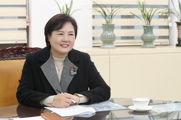 ▲ 진선아 부의장.