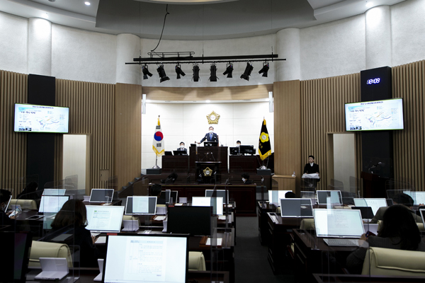 ▲ 화성시의회 전경.