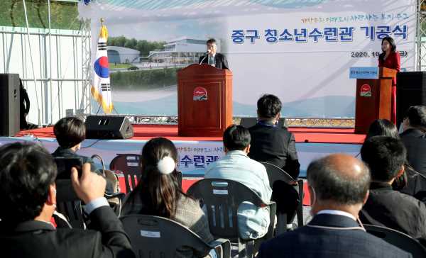 홍인성 인천 중구청장 2020 청소년희망대상 기초자치단체장 부문 수상자로 선정