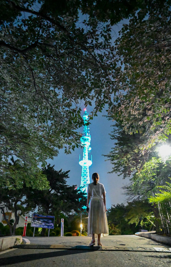 미추홀구 수봉공원 빛의 색채계획으로 한국색채대상 산업통산부장관상 수상