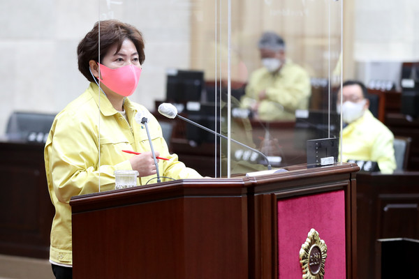 제4차 본회의 박정숙의원 시정질문