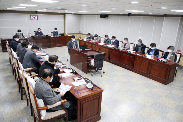 ▲ 예산결산특별위원회 회의.