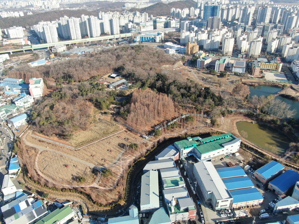 소래논현도시개발지역 미세먼지 차단숲 조성사업 완료