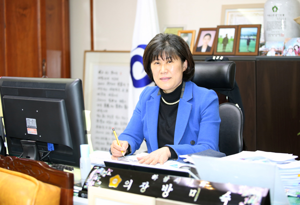 ▲ 하남시의회 방미숙 의장.