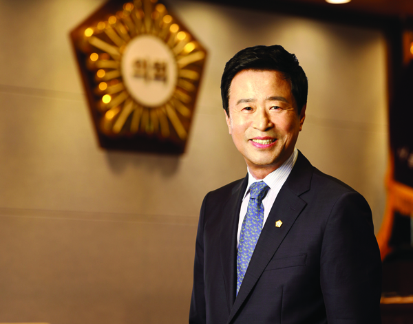 ▲ 강남구의회 한용대 의장.