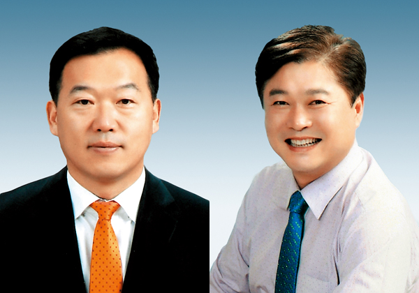 ▲ 김인영 위원장(왼쪽), 성수석 의원(오른쪽).