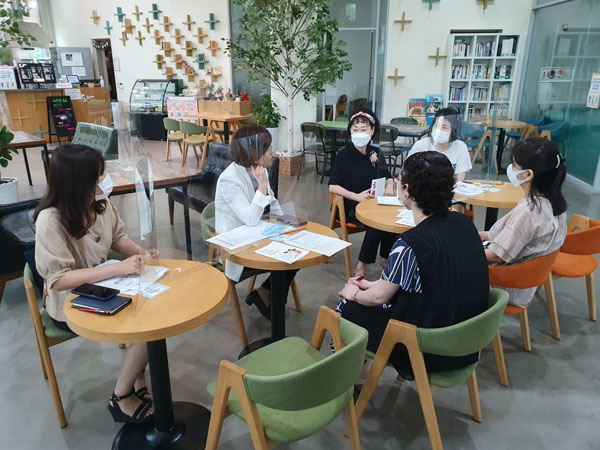 ▲ 숭신초 리빙랩.