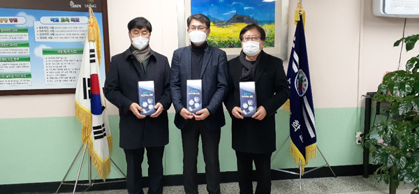 경기도의회 조광희 의원, 생활방역 안전키트 세트 기증식 참석