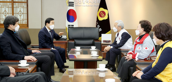2021년도 적십자 특별회비 전달식