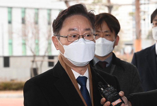 ▲ 동부구치소 방문한 박범계 신임 법무부 장관. /뉴시스