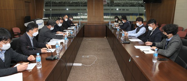 ▲ 2021년 제1차 경륜·경정 제도 인권 혁신협의회.