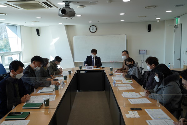 ▲ 경기문화재단-이천문화재단 업무 공유 정담회.