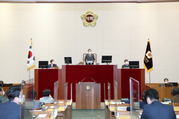 ▲ 성남시의회 제260회 임시회.