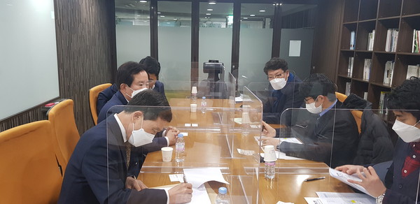 ▲ 법무사 관련 회의 진행 모습.
