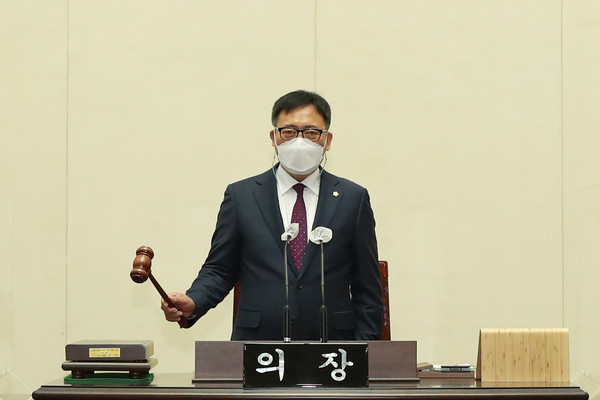 ▲ 제257회 임시회 본회의.