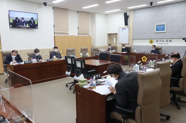 ▲ 교육행정위원회 학교체육 비리 감사 소위원회.