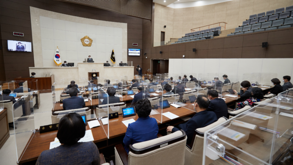 ▲ 용인시의회 제253회 임시회.