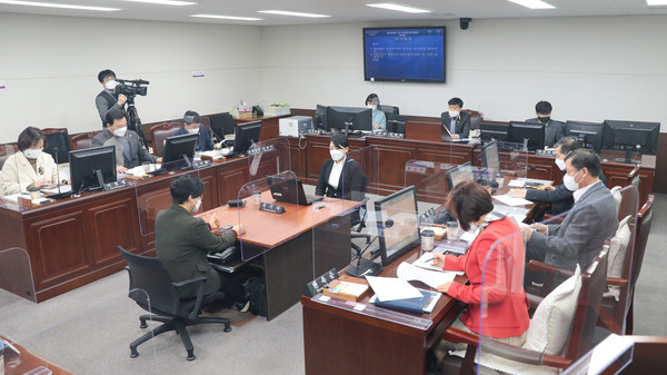 ▲ 안산시의회 제268회 임시회 폐회중 상임위원회.