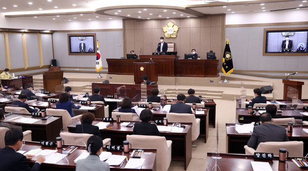 ▲ 수원시의회 제358회 임시회.