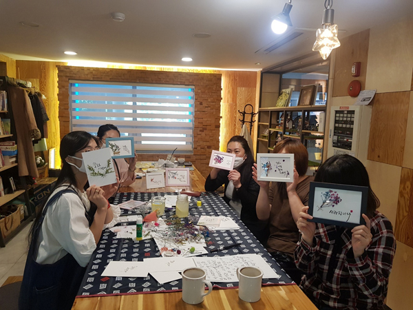 ▲ 학부모 창의프로젝트 동아리 활동 모습.