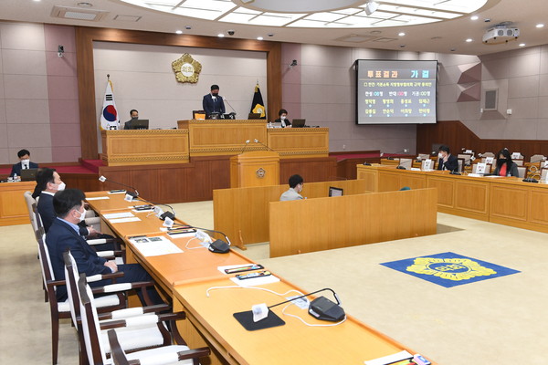 ▲ 양주시의회 제327회 임시회 폐회.