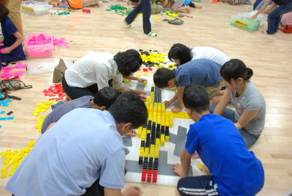 ▲ 꿈다락토요문화학교 교육 모습.