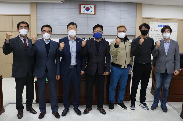 ▲ 독립야구 관계자 정담회.