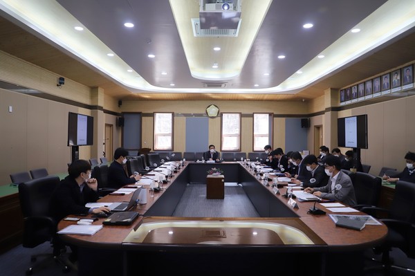 ▲ 평택시의회 고덕광역도로(1B) 건설 관련 간담회.
