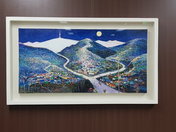 ▲ 김정호 작가 '서울의 달'.