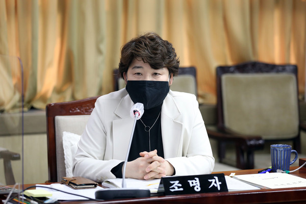 ▲ 수원시의회 조명자 의원.