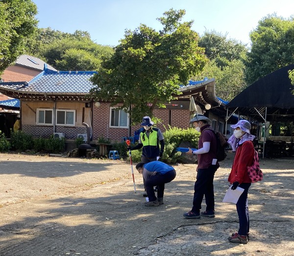 둑실2지구 지적재조사사업 측량