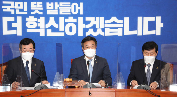 ▲ 윤호중 비상대책위원장. /뉴시스