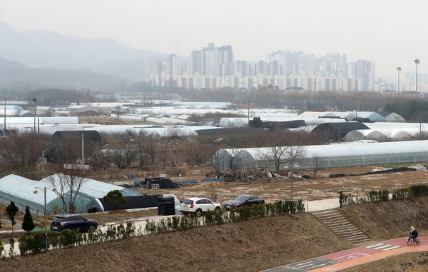 ▲ 경기 과천시 과천지구 모습. /뉴시스