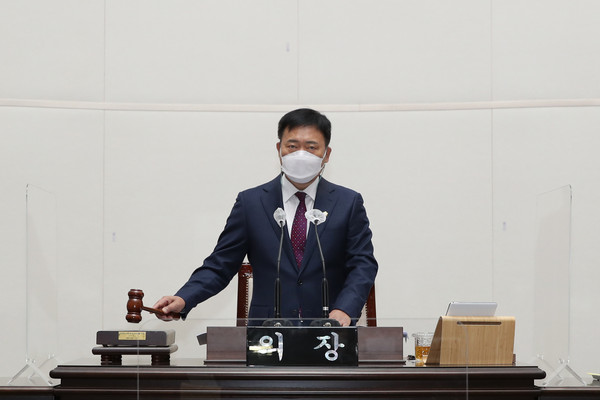▲ 제258회 임시회 본회의.