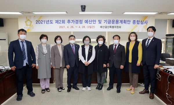 ▲ 임시회 예산결산특별위원회.