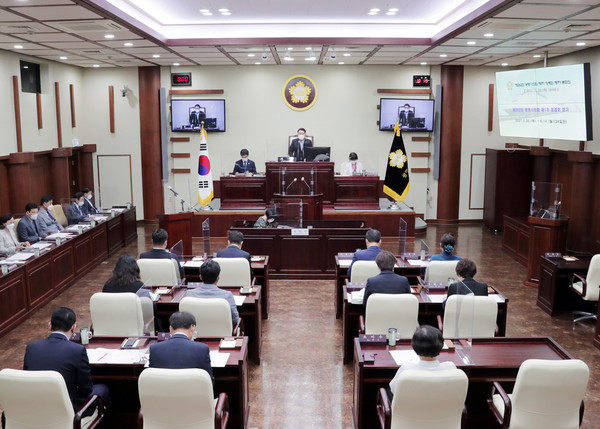 ▲ 제262회 제1차 정례회.