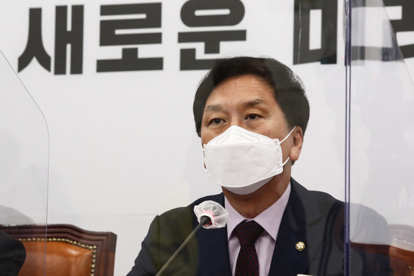 ▲ 발언하는 김기현 대표 권한대행. /뉴시스