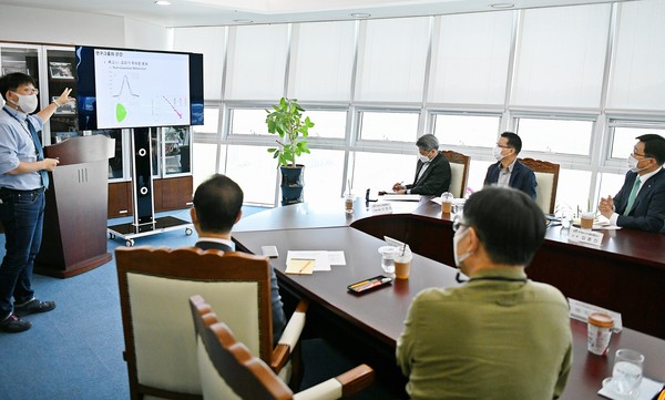▲ 한국농수산식품유통공사 빅데이터 특별강연 진행 모습.