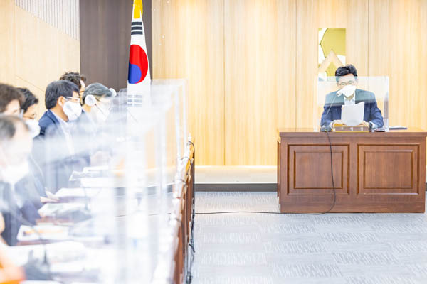 ▲ 용역 착수보고회 현장.