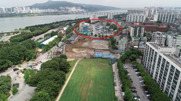 ▲ 풍납동 삼표공장 부지.