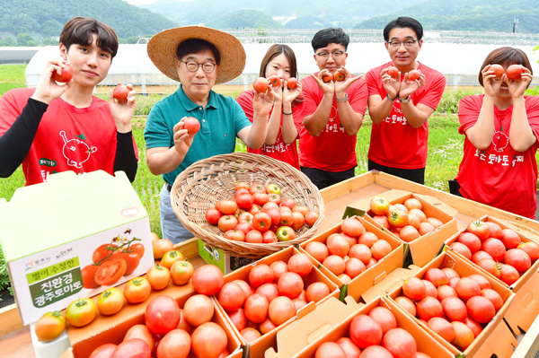 ▲ 지난 19년에 열린 제 17회 퇴촌토마토 축제 모습.