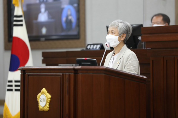 ▲ 수원시의회 윤경선 의원.