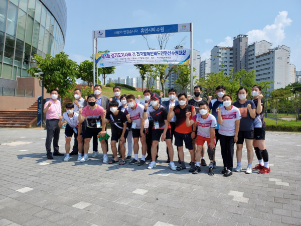 ▲ 제4회 경기도지사배 겸 전국장애인배드민턴선수권대회.