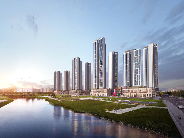 ▲ 평택 유보라 더 크레스트 투시도.