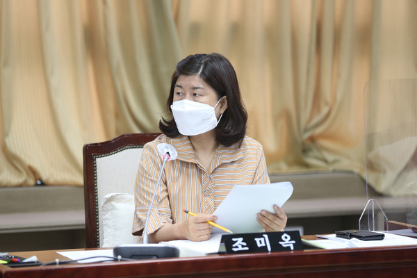 ▲ 수원시의회 조미옥 의원.