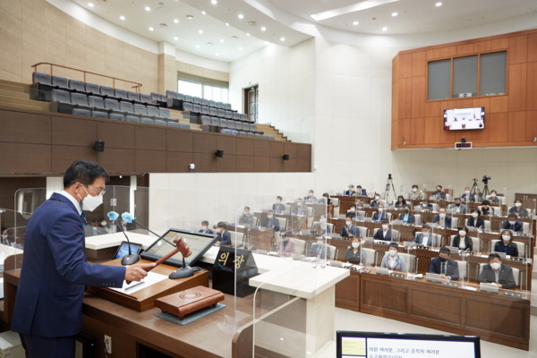 ▲ 용인시의회, 제256회 임시회.