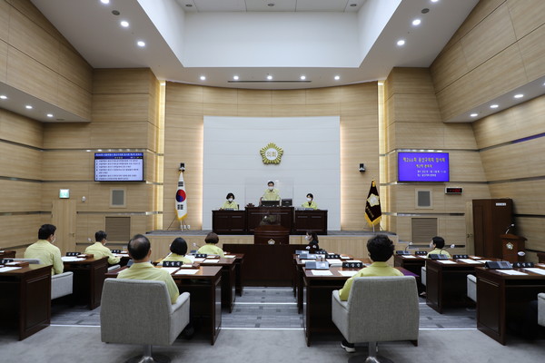 ▲ 용산구의회 제266회 임시회.