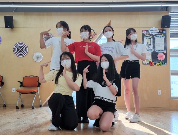 ▲ 청소년 동아리 운영 모습.